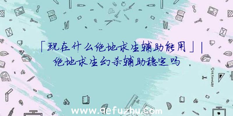 「现在什么绝地求生辅助能用」|绝地求生幻杀辅助稳定吗